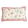 Funda de almohada infantil de hilo de doble capa personalizada Funda de almohada de gasa para bebé amigable con la piel tamaño de almohada de látex personalizada al por mayor