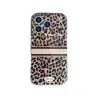 Estampa de Leopardo Coreana Adequada para Capa de Celular Apple 17Promax Iphone16 Celebridade da Internet Feminina 15Pro Anti-Queda Macia 13/14