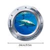 KYYG005 ojo de buey luminoso Adhesivos luminosos de pared Adhesivos decorativos para habitación infantil Adhesivos luminosos extraíbles Tiburón brillante