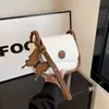 Bolso Estilo Oeste Otoño Nuevo Bolso de Mujer 2024 Bolso Cruzado para Mujer Estilo Coreano Bolso Pequeño Tipo Satchel Bolso Cuadrado Pequeño Simple Elegante