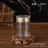 Botella Soplada Engrosada de PET Transparente Botella de Plástico Acrílico Polvo de Esporas Producto para el Cuidado de la Salud Frasco de Empaque Dendrobium Panax quinquefolium