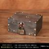 Mini Caixa de Armazenamento Vintage Estilo Chinês Caixa de Joias Embalagem de Joias Caixa de Presente Artesanato em Madeira Adereços de Cinema e Televisão