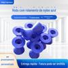 Azul 901 plástico nylon rolamento roda tamanho líquido MC nylon produtos reforçado rolamento roda plástico