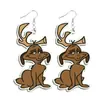 Nuevos Pendientes Acrílicos Lindos Joyería Transfronteriza Europeos y Americanos Navidad Dibujos Animados Serie Grinch Pendientes