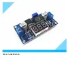 Módulo de Alimentación Regulador de Voltaje Ajustable DC-DC LM2596S con Regulador de Voltaje y Pantalla Medidora de Voltaje y Corriente Step-Down