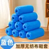 Cubrezapatos Desechables No Tejidos, Engrosados, 100 Piezas, para Uso Doméstico, Cubre Pies para Interiores, Especialmente Diseñados para Invitados Familiares, a Prueba de Polvo y Antideslizantes