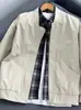 2026 Nueva Primavera Otoño Tendencia Hombres Versátil Retro Primavera Otoño Marca de Tendencia Americana Béisbol Holgada Casual Chaqueta