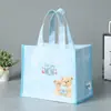 Bolsa de Lona de Tela Oxford Bolso de Mano para Estudiante Bolso de Mano Publicitario para Eventos de Empresa Se Puede Usar como Logo Bolsa de Compras de Tela Oxford