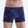Novas cuecas boxer masculinas de algodão estampadas 3D algodão cuecas boxer masculinas de algodão estampadas atacado