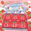 Bestseller da Amazon Brinquedo Strawberry Squishy de TPR, Brinquedo Realista de Comida para Alívio do Estresse, Atacado de Fábrica, Super Macio e Atraente