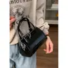 Bolso de Mano con Textura Retro Bolso Tote Pequeño para Mujer 2026 Primavera Nuevo Estilo Bolso Simple Tipo Almohada Bolso Cruzado con Cadena para Hombro