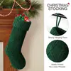 Fornecimento exclusivo transfronteiriço de meias de presente de tricô, meias de Natal de pelúcia, pingentes de decoração para árvore de Natal e janelas, meias de doce de lã e enfeites para pendurar