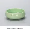 Vaso de Cerâmica Sem Furos para Plantas Hidropônicas em Vasos, Prato para Rabanete Verde e Suculentas, Vaso Grande para Narcisos, Vaso Grande para Flores Aquáticas de Mesa