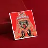 Thangka Pintado a Mano con Arena Gruesa Dorada Personalizado Ocho Santos Patronos Molino de Rodillos Carnero Wuye Tara Verde Original