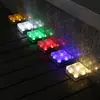 Luz Enterrada Solar Luz de Jardín Exterior Impermeable Escaleras de Jardín Diseño Decorativo LED Césped Baldosa de Hielo Baldosa de Piso Luz