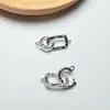 Hebilla de Collar de Perlas de Bolsillo Chapada en Cobre Oro 18K Hebilla de Resorte Hebilla de Pulsera Cuadrada Cóncava Universal Redonda Accesorios Diy