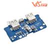 Módulo de refuerzo de batería 18650 de 3,7 V a 5 V 2 A, bricolaje, tesoro de carga/placa base/placa de circuito de energía móvil