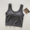 Nuevo camisola inalámbrico de una pieza con espalda de belleza para niñas, top de tubo exterior, ropa interior deportiva básica