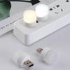 Luz Nocturna USB Resaltada Protección Ocular Mini Lámpara LED Portátil Portátil Enchufe Tesoro de Carga Disponible Dormitorio de Estudiantes Mesita de Noche