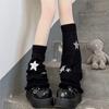 Calcetines Cortos de Felpa para Mujer en Otoño e Invierno, Calentadores de Piernas de Lana Tejida para Chicas Atrevidas, Cubrebotas Altos Lolita Lindos y Versátiles