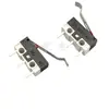 Microinterruptor de Mango Curvo Kw10, Mango en Forma de V de Tres Patas con Patas Curvas, Interruptor de Botón de Ratón, Mango de Arco en Forma de U