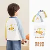 Kaka Panda Roupas Infantis Crianças Algodão Puro Manga Longa Camiseta Meninos Outono Top Meninas Camada Base Bebê Roupas de Outono Tendência