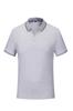 Camisa Polo de Algodón Mercerizado con Iones de Hielo de Verano Cuello Solapa Ropa de Trabajo Camiseta de Manga Corta Logo Impreso Ropa de Trabajo Corporativa Bordada con Palabras