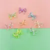 Accesorios DIY Color Aurora Pequeño Transparente Cadena de Lazo Fantasma Cadenita Pendientes Collar Hilo