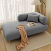 2025 Nuevo Modelo Chaise Longue Hotel Sala de Estar Balcón Dormitorio Área de Descanso Tela Perezosa Celebridad de Internet Sentarse y Reclinarse Sofá para Apartamento Pequeño