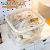 Caixa de Armazenamento de Essência de Uso Único Acrílico Transparente para Desktop Organizador de Cosméticos Skincare Amostras Itens Pequenos