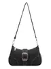 2026 Nuevo Bolso de un Solo Hombro Bolso de Mezclilla para la Axila para Mujer, Diseño de Nicho de Moda, Bolso Cruzado de Lona con Cadena Moderno y Versátil