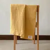 Categoría A Toalla de hilo arrugado 100% algodón estilo japonés color liso toalla cuadrada para bebé y niños toalla de cara Toalla de baño súper suave absorbente