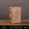 Adornos decorativos de libros retro de estilo europeo, libro falso de cuero, caja para teléfono móvil, accesorio para fotografía, modelo de libro