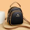 Nova Mochila Feminina Leve Versátil Estilo Coreano Couro Macio Antifurto Viagem Escola Tendência Ins