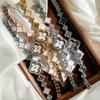 Los fabricantes suministran 9695 pulsera de reloj de mujer reloj de mujer de alto valor cara de Fritillaria temperamento tiembla en vivo