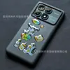 Adesivos Decorativos Personalizados de Resina Gelatinosa Cultural e Criativa para Celular DIY Transparente com Formato Irregular Desenho Animado 3D Etiquetas de Cristal
