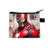 Cartera de Monedas Iron Man Modelo Nuevo Transfronteriza Mini Cartera de Almacenamiento para Estudiantes Portátil Soporte Corto para Llaves y Tarjetas