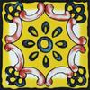 Fábrica en stock 100*100 antideslizante hecho a mano azulejos artísticos rojo neto restaurante piso pared esmaltado antiguo azulejos pequeños