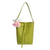 Bolso Cubo Tejido Hueco de Nuevo Diseño de Moda 2025 para Mujer, Bolso de Hombro y Mano de Gran Capacidad, Bolso de Verano, Bolso de Hombro Moderno