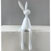 Orejas de conejo de dibujos animados simples decoración modelo moderno habitación hotel entrada de club mueble de TV decoración suave