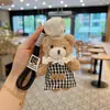 Nuevo Uniforme de Chef Oso Peluche Muñeco Llavero Lindo y Lindo Muñeco Colgante de Bolsa Producto Terminado Creativo Colgante