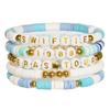 Amazon Nuevo Taylor Music 1989 Cerámica Blanda Letra Rosa Sol Sonriente Traje Pulsera SWIFTIE