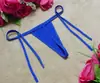 Ropa interior sexy nueva para mujer, tanga de encaje multicolor, tanga tipo T, una generación de pelo