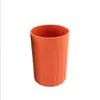 Taza de Paja de Trigo Taza para Enjuague Bucal Taza para Cepillo de Dientes Taza para Beber 300ml Taza de Café Taza Rayada Taza para Bebidas Plástico