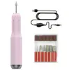 Pulidor de Uñas Transfronterizo, Removedor de Esmalte, Herramienta Integrada para Remover Esmalte y Manicura, Función Exfoliante y Pulidora, Eléctrico Cuatro en Uno