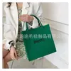 Bolsa de Feltro DIY Bolsa Tote de Feltro Armazenamento de Cosméticos Sacola de Compras Tecido Não Tecido Bolsa de Mãe Moda Artesanal Versátil