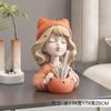 Adornos de Soporte para Lápices de Estilo Crema para Niña, Cubo de Almacenamiento para Brochas de Maquillaje y Lápices Labiales, Accesorios para el Hogar para la Habitación de los Niños, Regalo de Cumpleaños 1 de junio