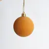 Fabricante de Bolas de Navidad Bolas de Navidad Afelpadas Multicolor Bolas para Colgar en el Árbol de Navidad Bolas Decorativas Festivas En Stock Venta al por Mayor