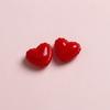 Pendientes colgantes con forma de macarrón, brillantes, perforados, con un toque de amor dulce, hechos a mano, accesorios de joyería al por mayor