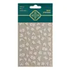 Redanco5D Relieve Popular Pegatinas para Uñas Flor Blanca 3D Pegatinas para Uñas Calcomanías para Diario Dr1770